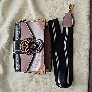 Chinese Lion Head Crossbody Purse